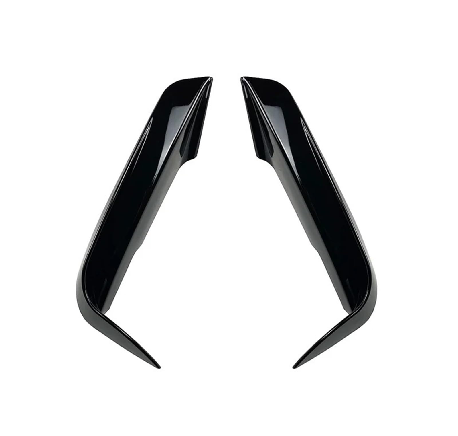 Front Spoiler Lippe Für 3 Serie F30 F31 F35 Für Sport 320i 325i 328i 335i 2012-2019 Nebel Lampe Abdeckung Trim Vorne Canards Splitter Auto Spoilerlippe(Up Cover Black) von NCTPICLC