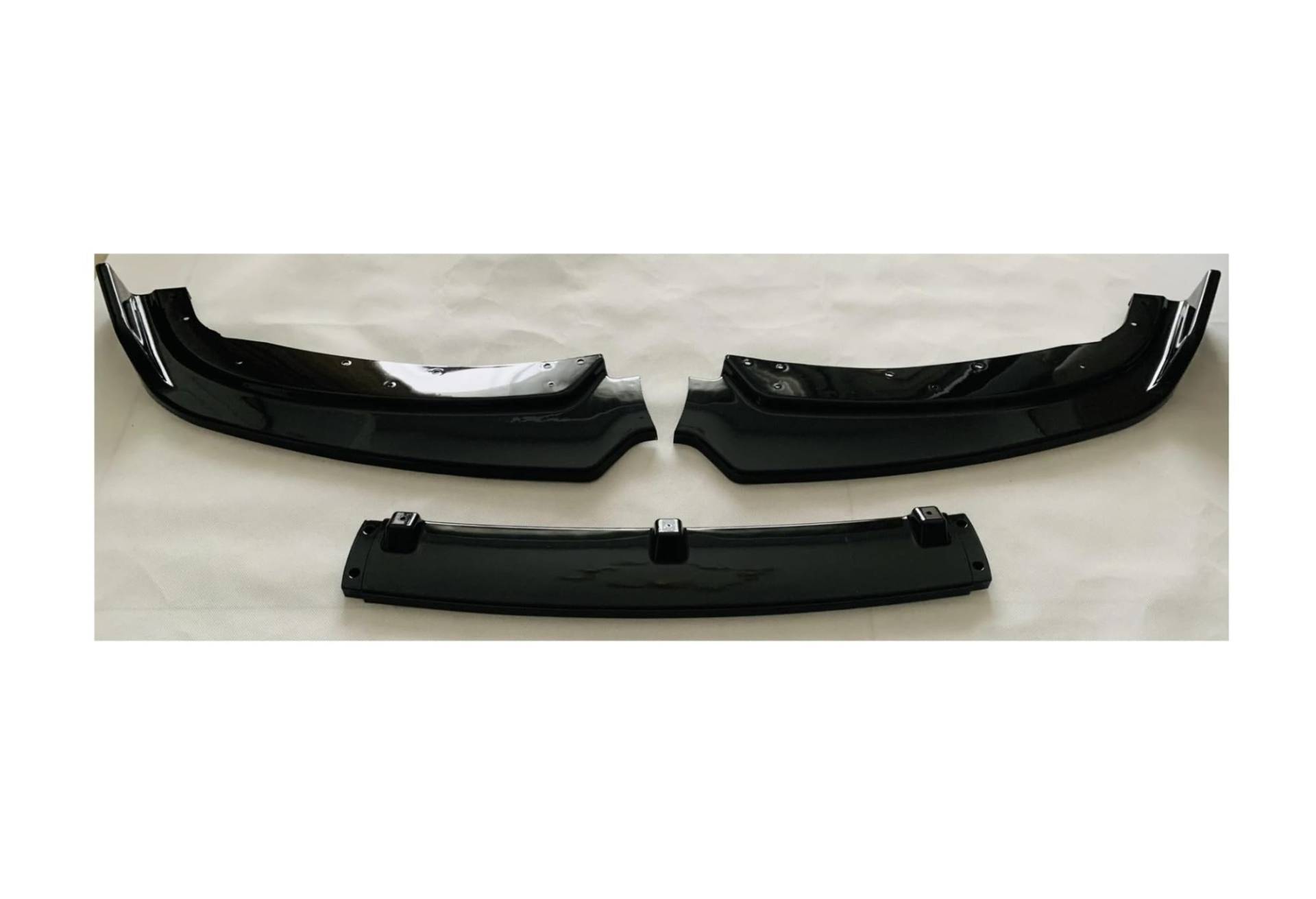 Front Spoiler Lippe Für 3 Serie F30 F35 2013-2019 Body Kit Auto Front Stoßstange Splitter Lip Spoiler Splitter ABS Stoßstange Canard Lip Schutz Abdeckung Auto Spoilerlippe(Glossy Black 12-15) von NCTPICLC