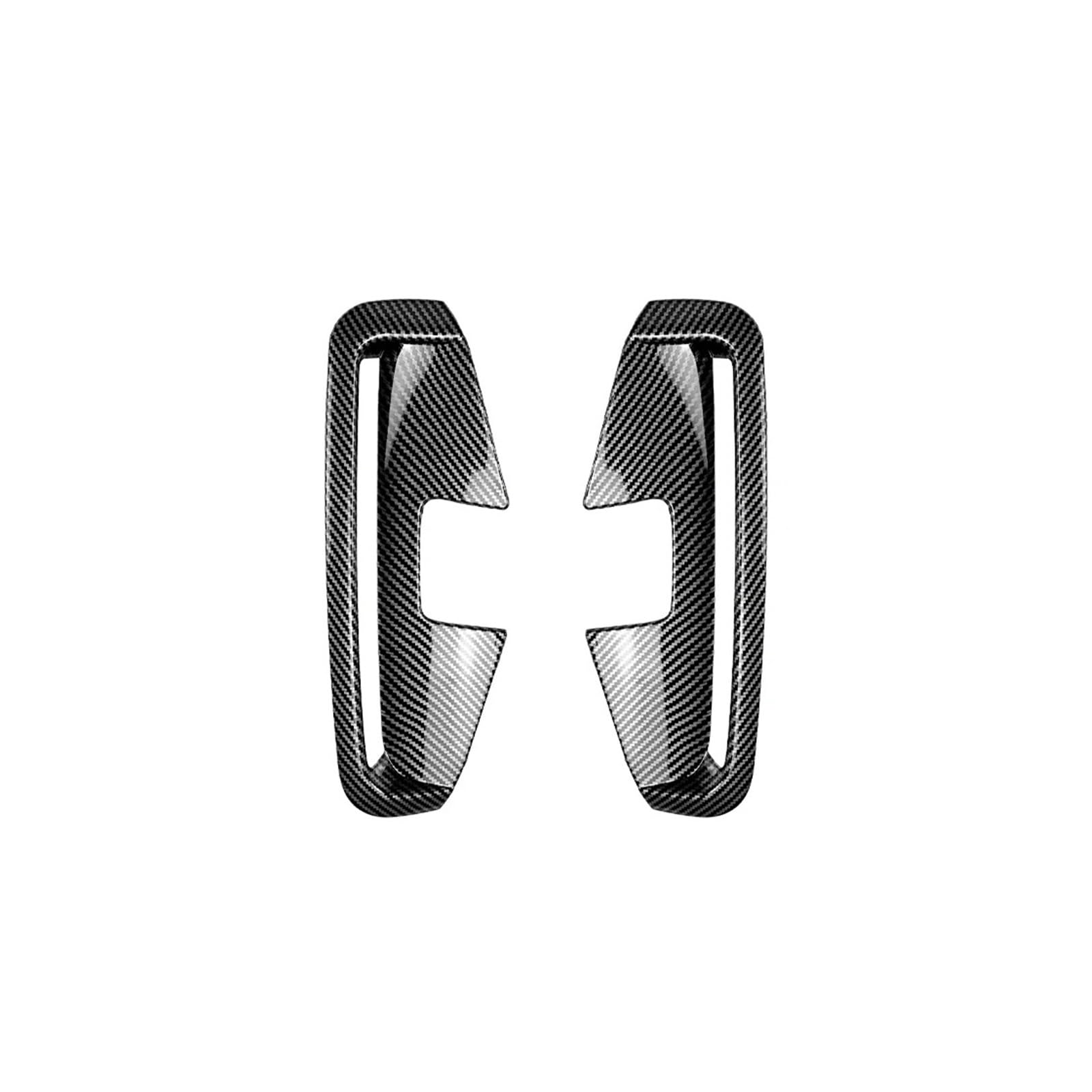 Front Spoiler Lippe Für 4 Serie G22 G23 Für Sport 2020 + Für MP Auto Front Air Outlet Seite Wind Klinge Kit Körper Außen Schutz Abdeckung Zubehör Auto Spoilerlippe(C Front Air Vent) von NCTPICLC