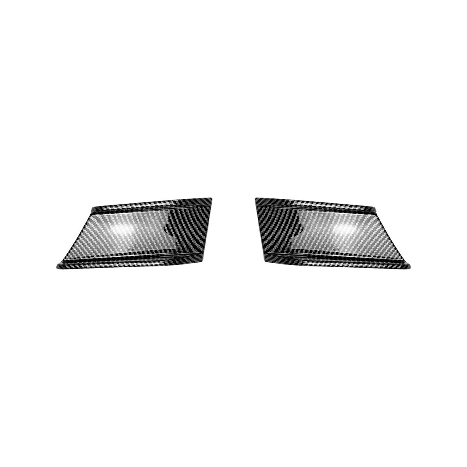 Front Spoiler Lippe Für 4 Serie G22 G23 Für Sport 2020 + Für MP Auto Front Air Outlet Seite Wind Klinge Kit Körper Außen Schutz Abdeckung Zubehör Auto Spoilerlippe(C Side Wind Blade) von NCTPICLC
