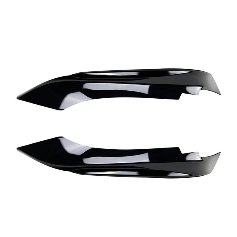 Front Spoiler Lippe Für 4er-Serie F32 F33 F36 Für MTech 14–20 Sport-Frontstoßstange Seitenspoiler-Abdeckung Kohlefaser-Look/Glanzschwarz Lüftungsschlitz-Splitterlippe Auto Spoilerlippe(Glossy Black) von NCTPICLC