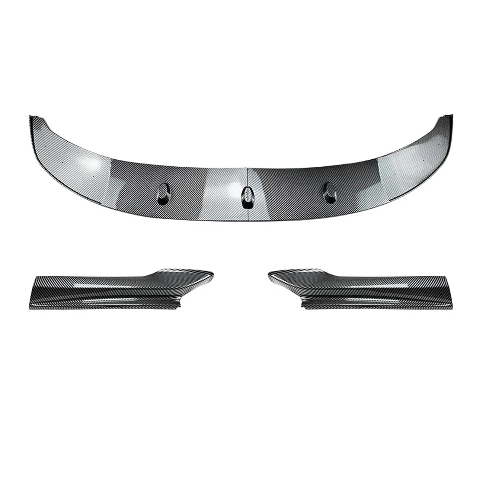 Front Spoiler Lippe Für 5 Series F10 F11 Für Sport 2011 12 13 14 15 16 2017 Auto-Frontlippen-Eckenpaket Stoßstangenlippensplitter Diffusor Spoilerschutz Body Kits Auto Spoilerlippe(Kohlefaser) von NCTPICLC