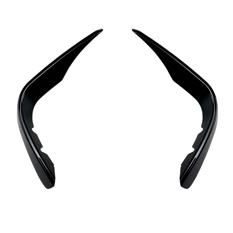 Front Spoiler Lippe Für Benz Für GLC Klasse X253 2016 2017 2018 2019 GLC250 260 300 350 43 Für AMG Auto Front Stoßstange Lip Splitter Spoiler Nebel Licht Trim Schwarz Auto Spoilerlippe(2PCS Black) von NCTPICLC