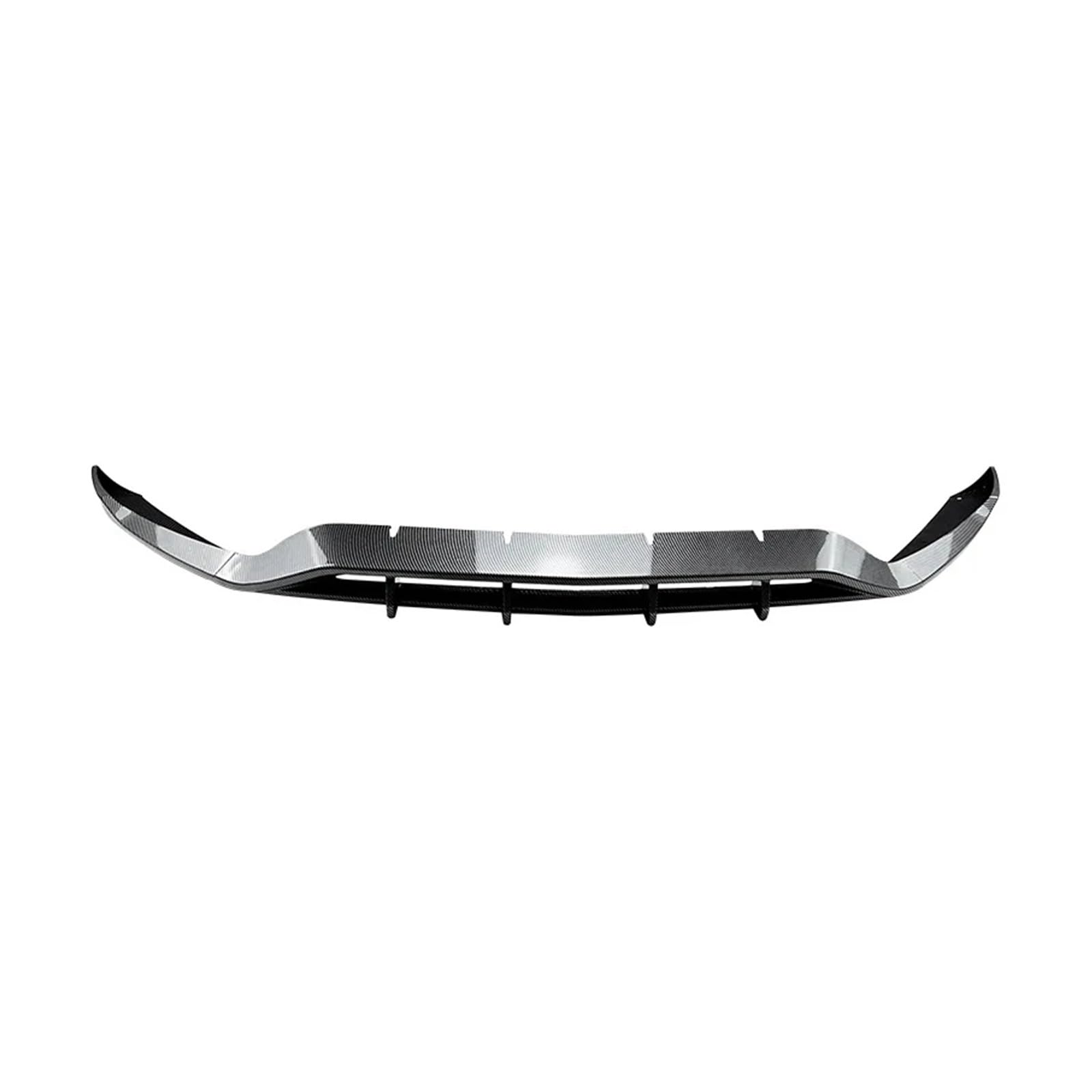 Front Spoiler Lippe Für Benz Für GLC Klasse X253 GLC200 260 300 2020-2022 Für AMG Front Schaufel Splitter Körper Kit Schutz Auto Vorderen Stoßfänger Lip Spoiler Auto Spoilerlippe(Carbon Look) von NCTPICLC