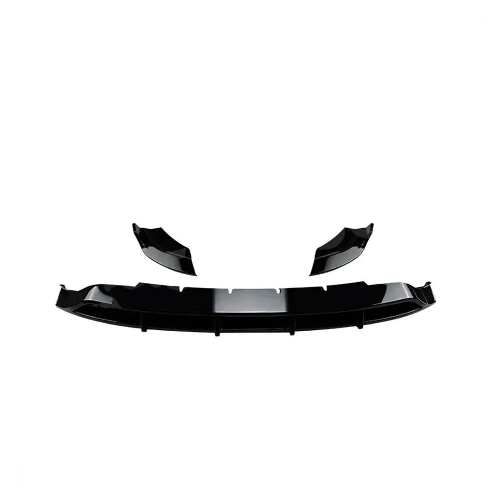 Front Spoiler Lippe Für Benz Für GLC Klasse X254 Für GLC 260 300 Für Sport 2023 + ABS Auto Front Lip Spoiler Stoßstange Schutz BodyKit Schützen Unteren Splitter Auto Spoilerlippe(Carbon Look) von NCTPICLC