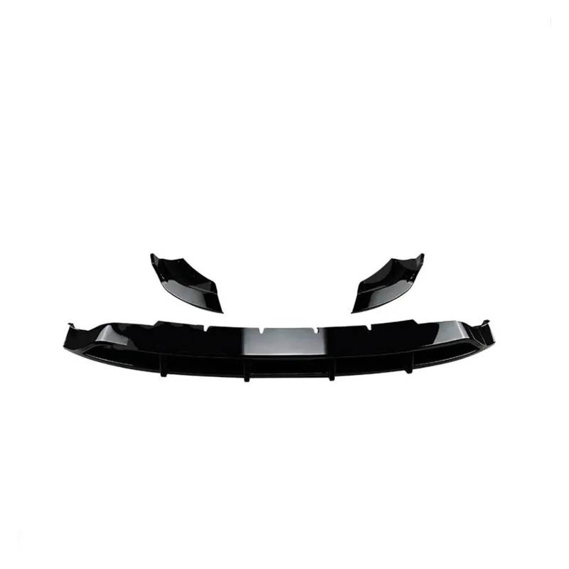 Front Spoiler Lippe Für Benz Für GLC Klasse X254 Für GLC 260 300 Für Sport 2023 + ABS Auto Front Lip Spoiler Stoßstange Schutz BodyKit Schützen Unteren Splitter Auto Spoilerlippe(Carbon Look) von NCTPICLC