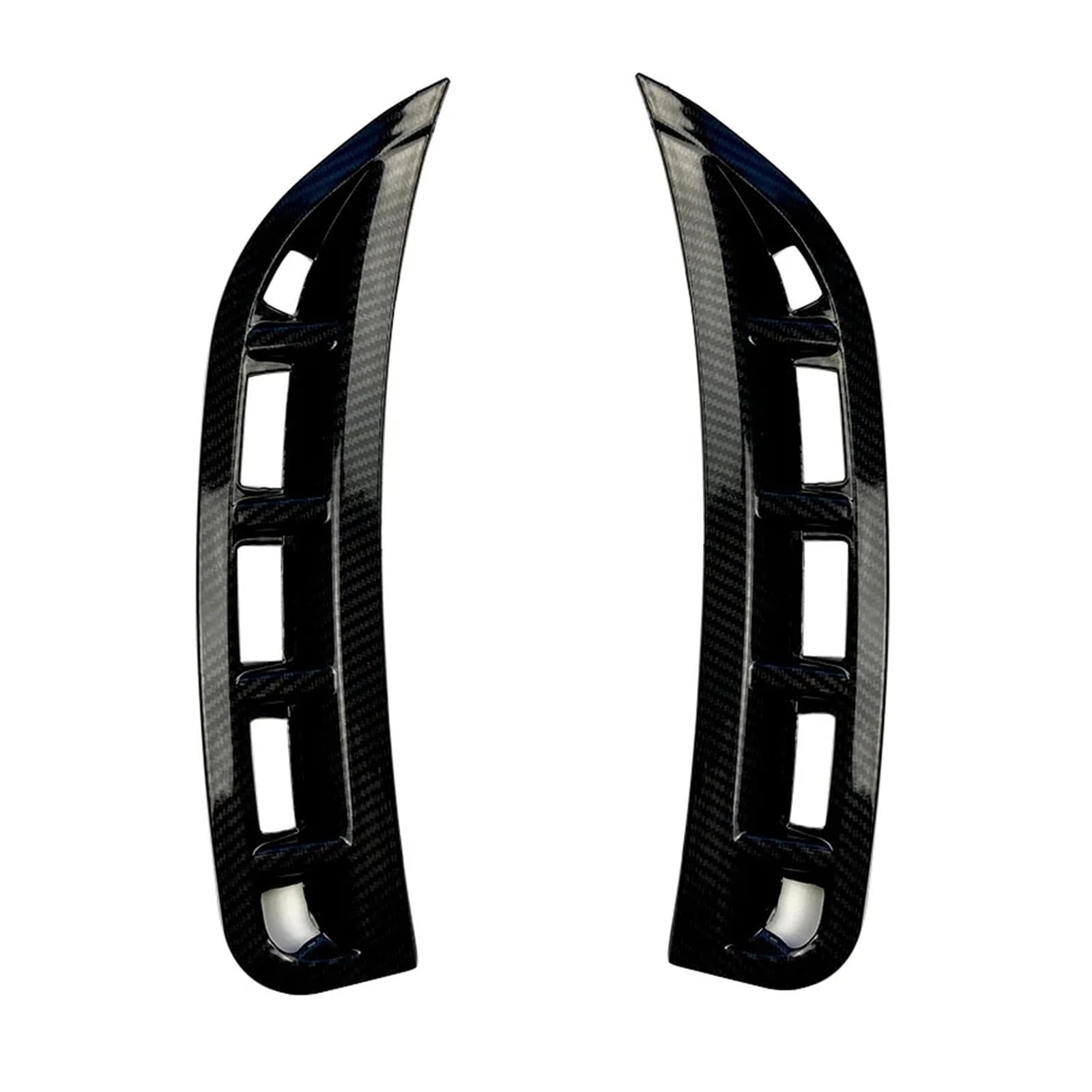 Front Spoiler Lippe Für Benz Für GLE W167 C167 2019-2023 Für AMG Frontschürze Lufteinlass Klinge Spoiler Außen Schutz Körper Dekoration Zubehör Auto Spoilerlippe(Carbon Look) von NCTPICLC