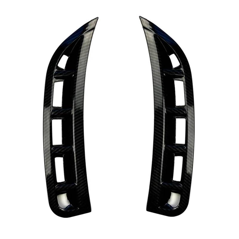Front Spoiler Lippe Für Benz Für GLE W167 C167 2019-2023 Für AMG Frontschürze Lufteinlass Klinge Spoiler Außen Schutz Körper Dekoration Zubehör Auto Spoilerlippe(Carbon Look) von NCTPICLC