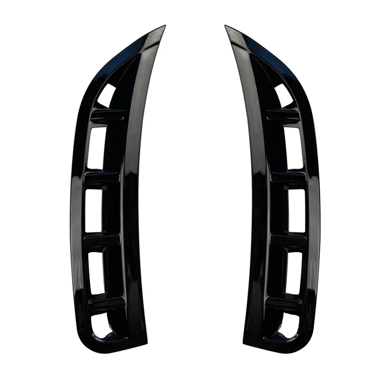 Front Spoiler Lippe Für Benz Für GLE W167 C167 2019-2023 Für AMG Frontschürze Lufteinlass Klinge Spoiler Außen Schutz Körper Dekoration Zubehör Auto Spoilerlippe(Gloss Black) von NCTPICLC