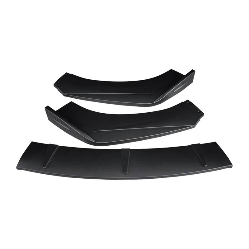 Front Spoiler Lippe Für Benz GLA220 GLA200 GLA35 GLA45 X156 W156 2013-2021 Auto Zubehör Stoßstange Lip Seite Sport Splitter Spoiler Körper Kit Auto Spoilerlippe(Matt-schwarz) von NCTPICLC
