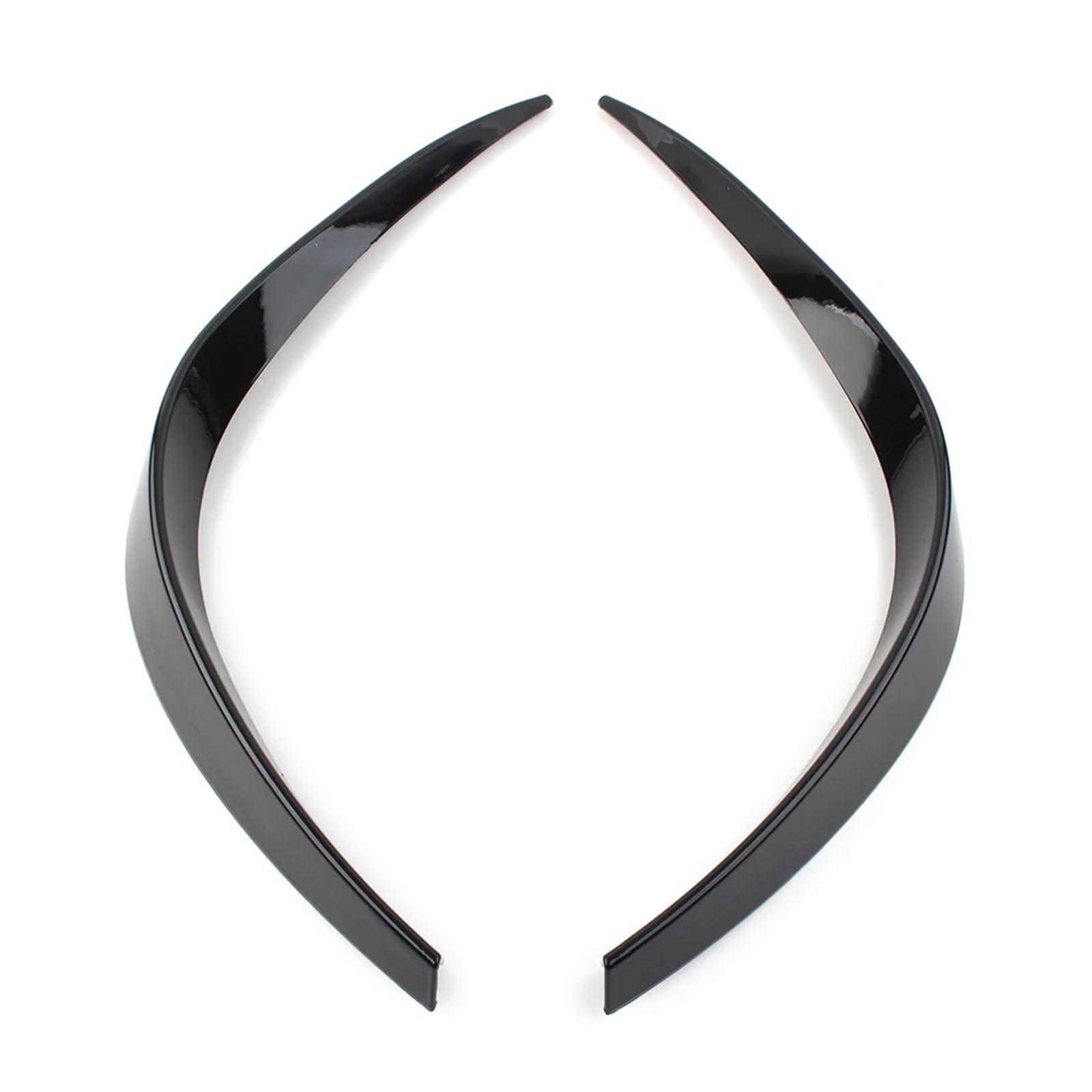 Front Spoiler Lippe Für Benz W177 A-Klasse A260 A35 2019 2020 2021 2022 2023 Glänzend Schwarz Auto Front Stoßstange Splitter Spoiler Canard Dekoration Borte Auto Spoilerlippe(Gloss Black) von NCTPICLC