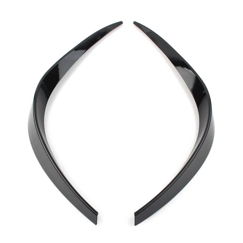 Front Spoiler Lippe Für Benz W177 A-Klasse A260 A35 2019 2020 2021 2022 2023 Glänzend Schwarz Auto Front Stoßstange Splitter Spoiler Canard Dekoration Borte Auto Spoilerlippe(Gloss Black) von NCTPICLC
