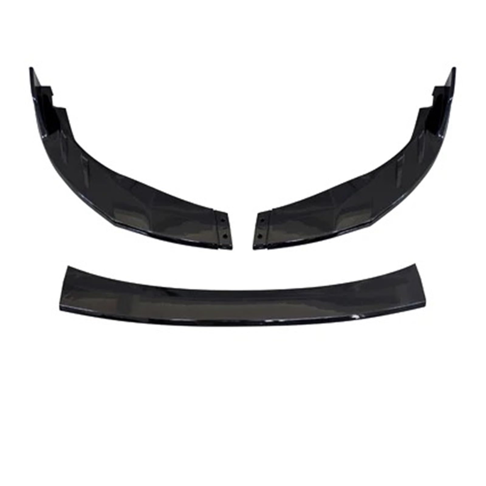 Front Spoiler Lippe Für Corolla Für Amerikanischen 2019 2020 Frontschürze Spoiler Schutz Platte Lip Body Kit Splitter Carbon Oberfläche Dekorative Streifen Schaufel Auto Spoilerlippe(Gloss Black) von NCTPICLC