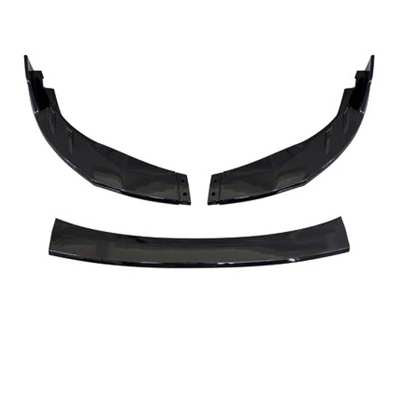 Front Spoiler Lippe Für Corolla Für Amerikanischen 2019 2020 Frontschürze Spoiler Schutz Platte Lip Body Kit Splitter Carbon Oberfläche Dekorative Streifen Schaufel Auto Spoilerlippe(Gloss Black) von NCTPICLC