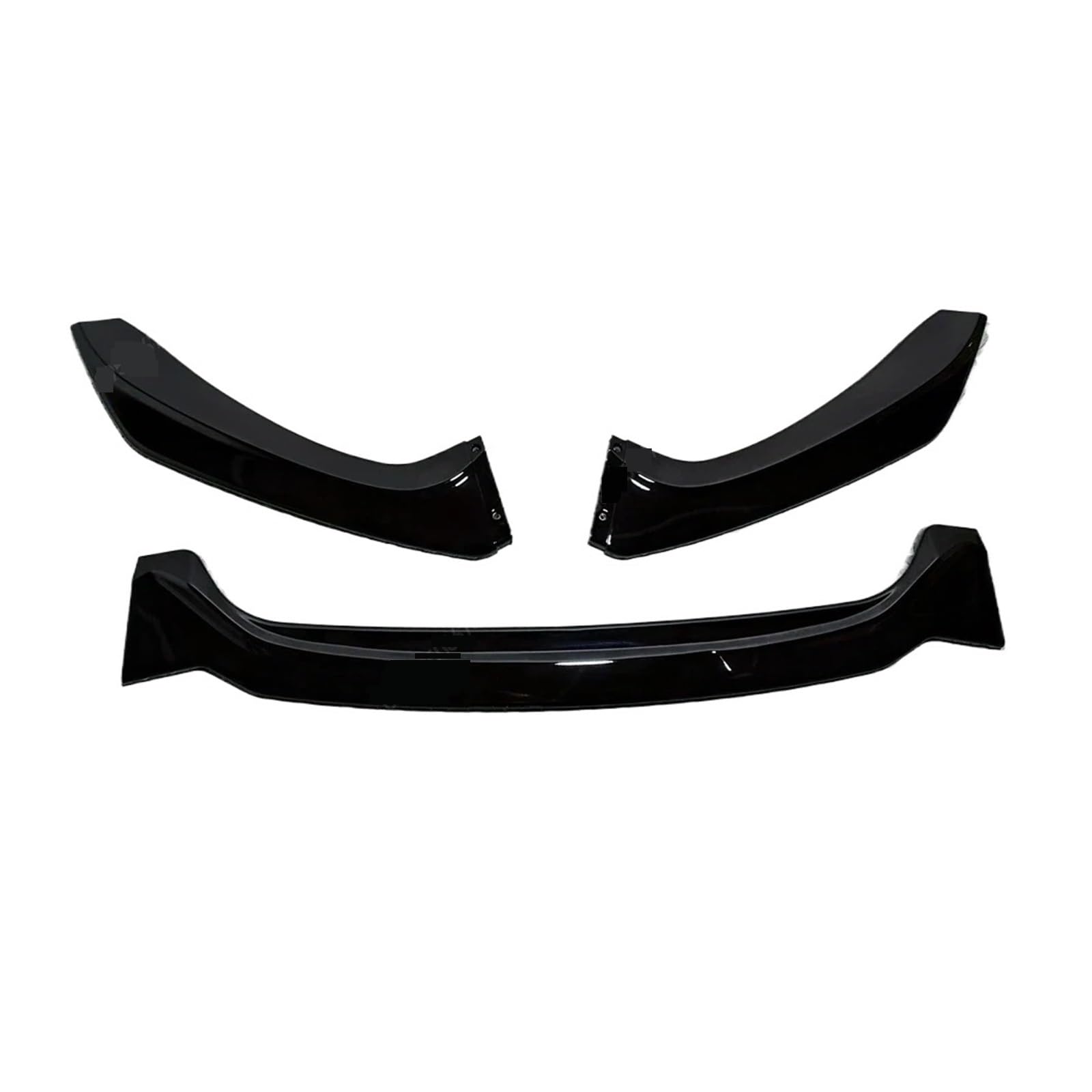Front Spoiler Lippe Für F20 F21 118i 120d 120i M135i M140i 2015-2019 Für LCI Bodykit Sport Stil Frontschürze Lip Spoiler Splitter Diffusor Auto Spoilerlippe(Gloss Black) von NCTPICLC