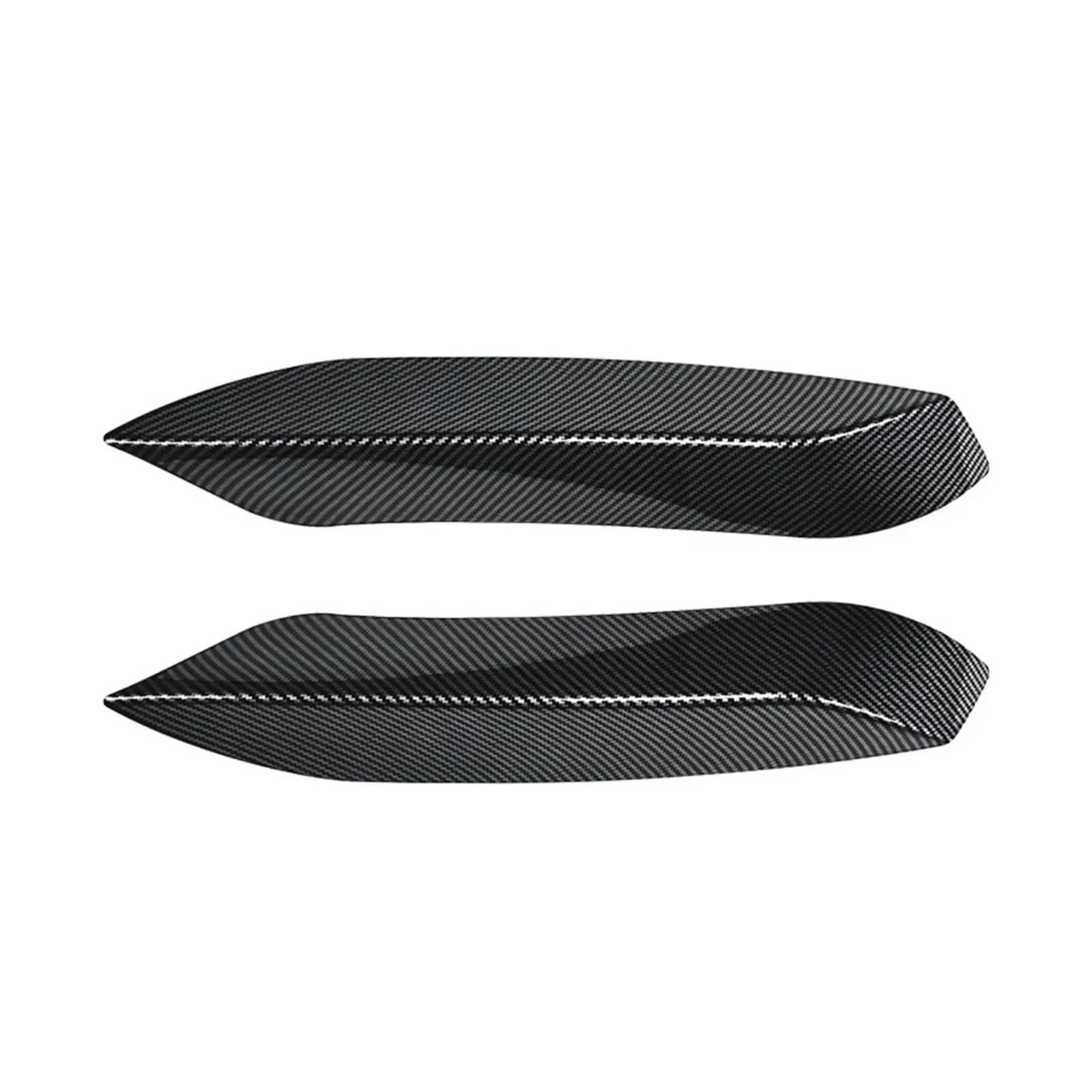 Front Spoiler Lippe Für F80 Für M3 2014-2019 F82 F83 Für M4 2015-2020 Rahmen Abdeckung Grille Auto Front Lip Splitter Canards Spoiler Auto Spoilerlippe(Kohlefaser-Optik) von NCTPICLC