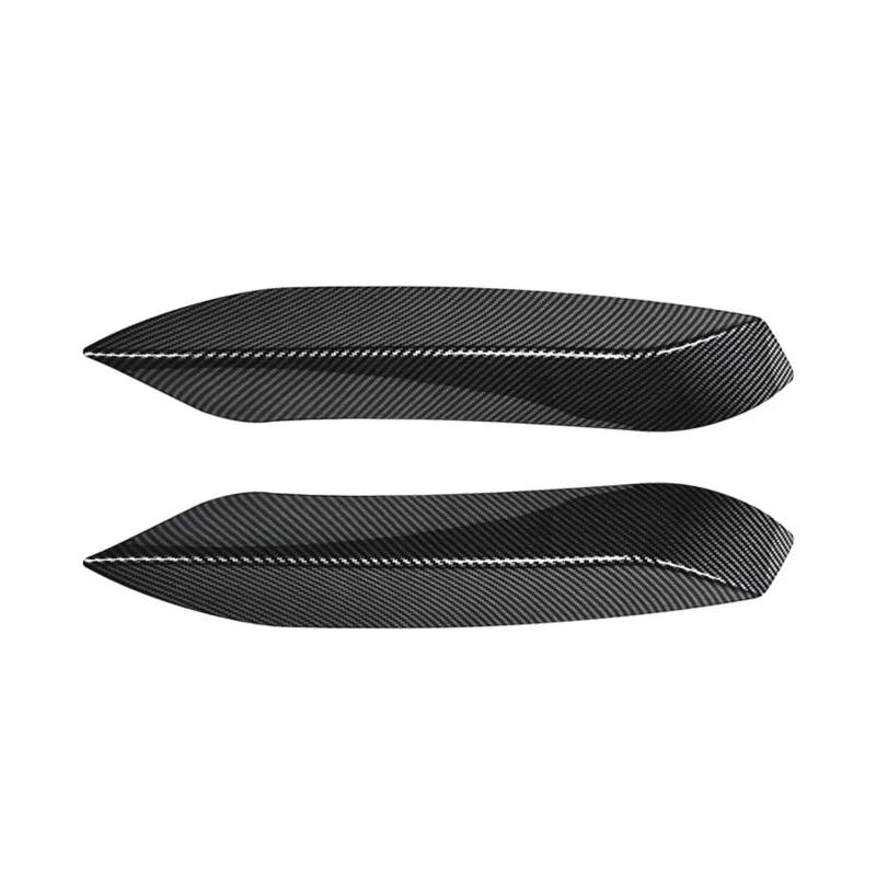 Front Spoiler Lippe Für F80 Für M3 2014-2019 F82 F83 Für M4 2015-2020 Rahmen Abdeckung Grille Auto Front Lip Splitter Canards Spoiler Auto Spoilerlippe(Kohlefaser-Optik) von NCTPICLC