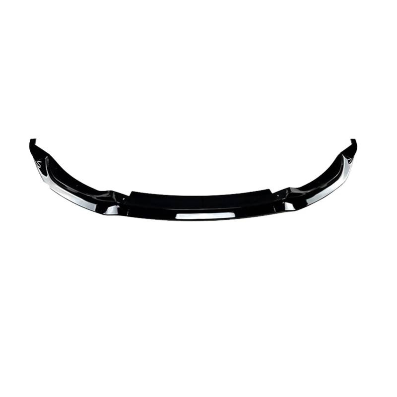Front Spoiler Lippe Für F80 Für M3 F82 F83 Für M4 2015 2016 2017 2018 2019 2020 Auto Frontschürze Spoiler Lip Body Kit Splitter Glänzend Schwarz Carbon Faser Auto Spoilerlippe(Glossy Black) von NCTPICLC
