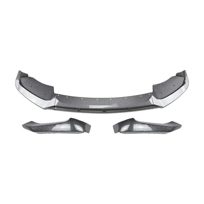 Front Spoiler Lippe Für Für X3 F25 Für X4 F26 Für LCI Für Sport 2014-2017 Frontschürze Lip Splitter Diffusor Körper Kit Spoiler Stoßstange Schutzfolie Zubehör Auto Spoilerlippe(Carbon Look Set) von NCTPICLC