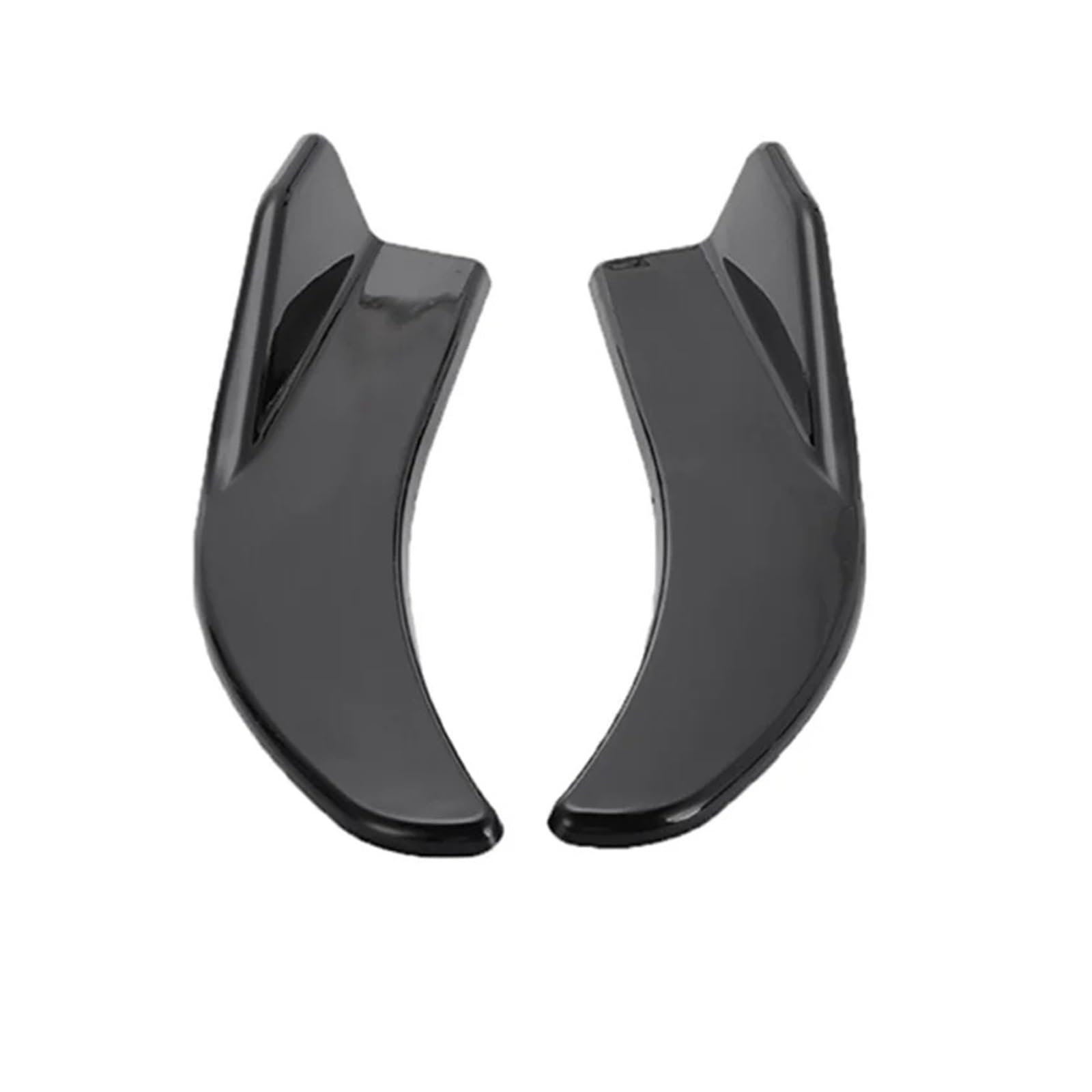 Front Spoiler Lippe Für Golf 7 Für GTI Mk7 Für Passat B7 Universal Vorne Hinten Lip Stoßstange Ecke Protector Diffusor Splitter Auto Spoilerlippe(Schwarz) von NCTPICLC