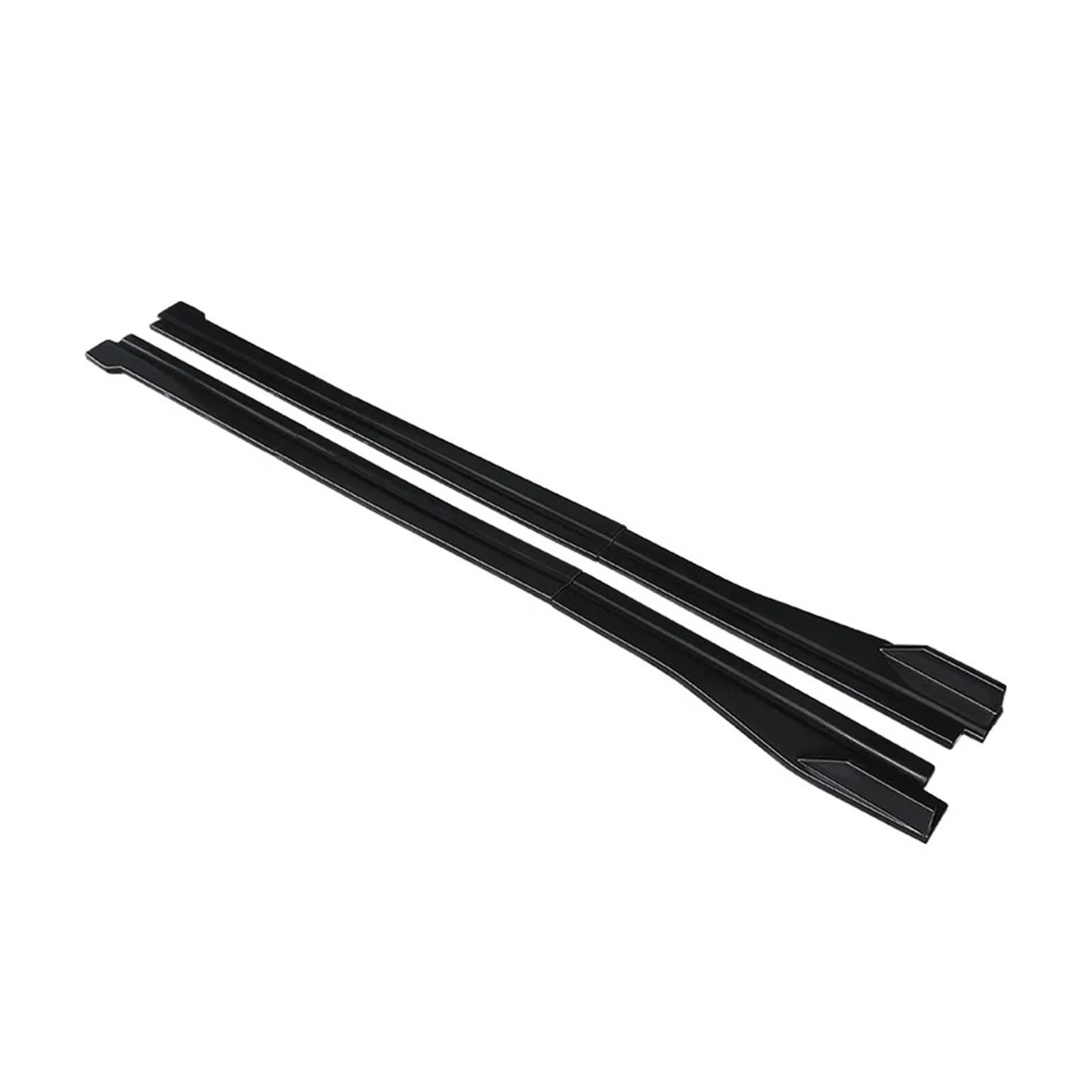 Front Spoiler Lippe Für Golf 7 Zubehör Seitenschweller Für Golf/MK 7 7,5 2014-2019 Autoverlängerung Splitter Körperschürze Lippensplitter Winglet Kohlefaser Auto Spoilerlippe(Matt-schwarz) von NCTPICLC