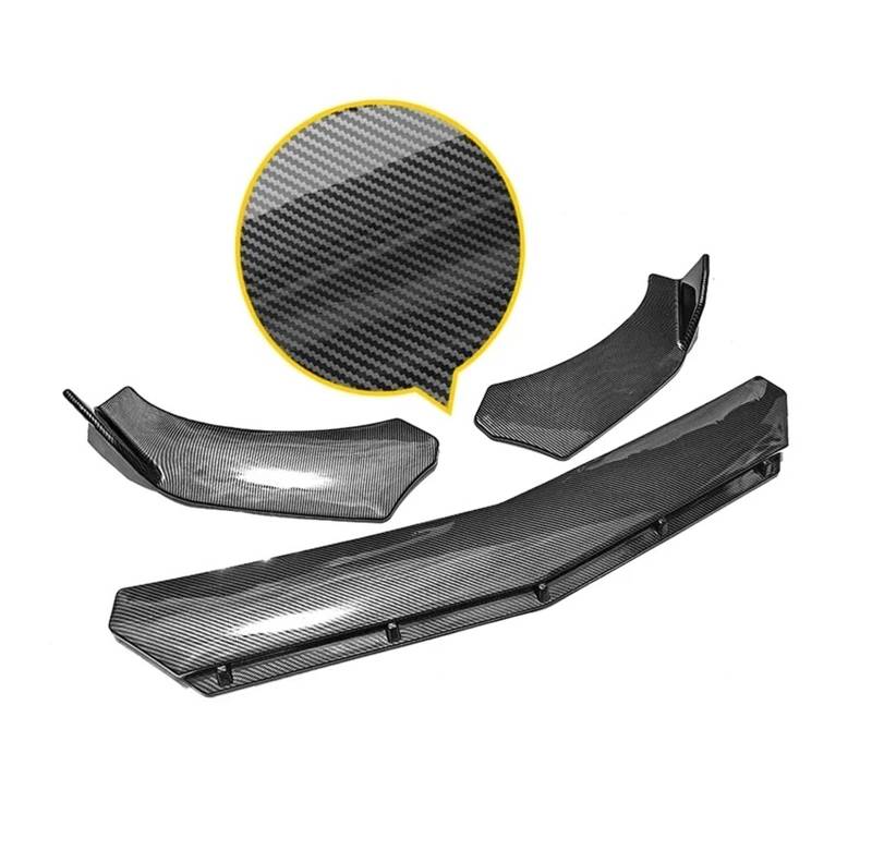 Front Spoiler Lippe Für HAVAL Für H6 Für H4 Splitter Carbon Malerei Frontschürze Spoiler Diffusor Rock Körper Kit Lip Auto Spoilerlippe(Carbon Painting) von NCTPICLC