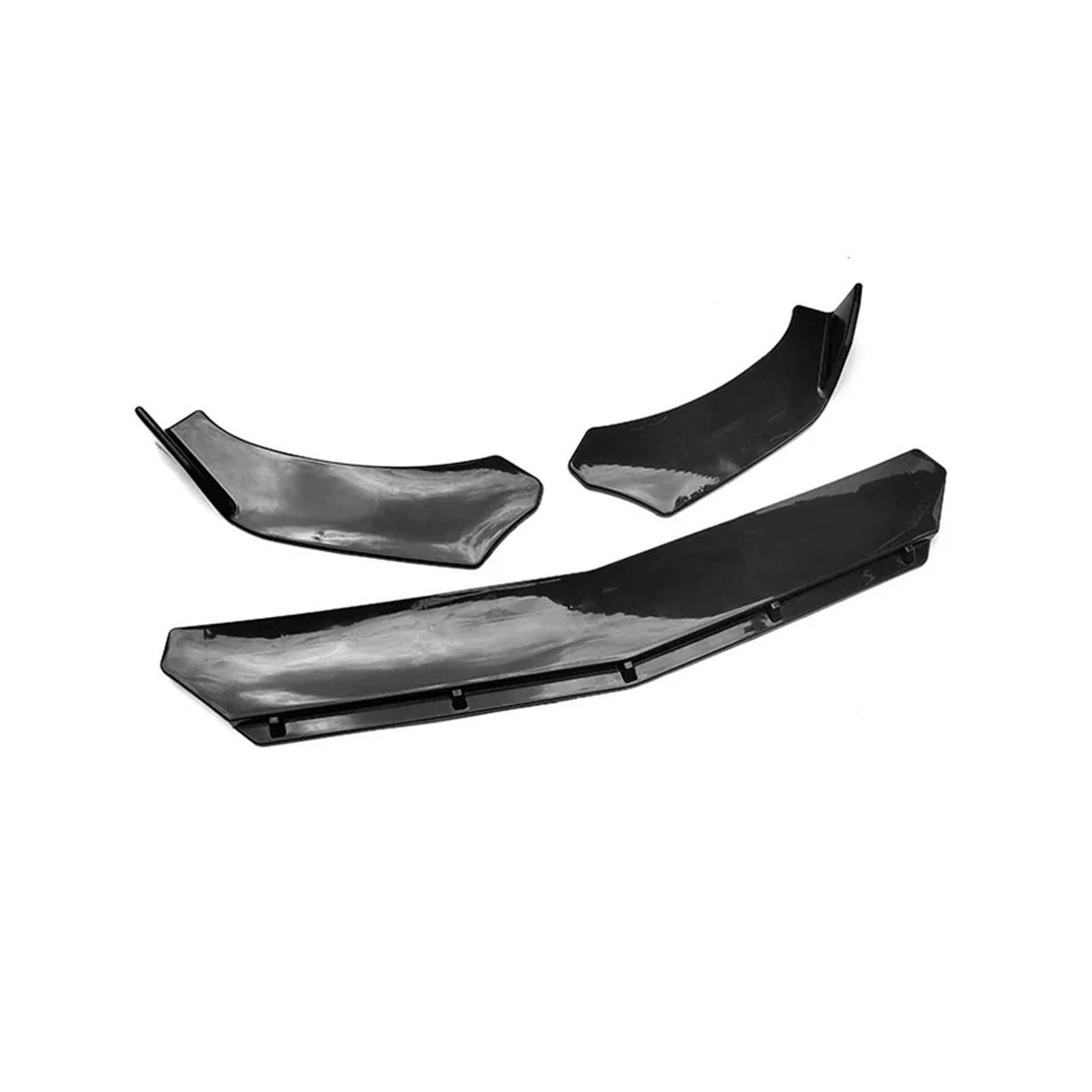 Front Spoiler Lippe Für HAVAL H6 H4 Front Stoßstange Splitter Spoiler Carbon Malerei Diffusor Rock Body Kit Lip Auto Spoilerlippe(Gloss Black) von NCTPICLC