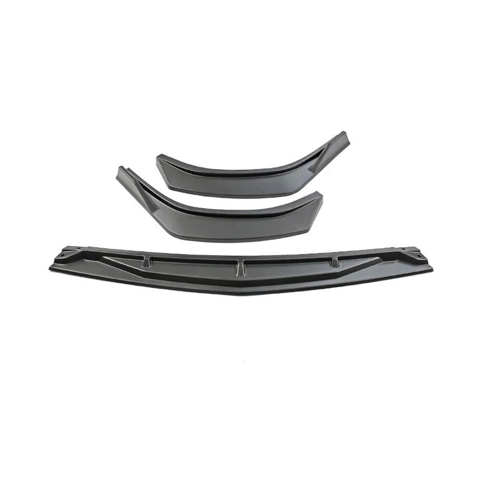 Front Spoiler Lippe Für Hyundai Für Sonata 10th 2019 2020 Front Splitter Carbon Oberfläche Stoßstange Rock Körper Kit Lip Spoiler Auto Spoilerlippe(Type A Matt Black) von NCTPICLC