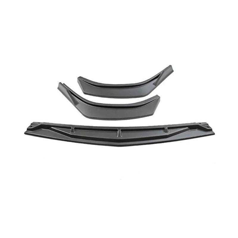 Front Spoiler Lippe Für Hyundai Für Sonata 10th 2019 2020 Front Splitter Carbon Oberfläche Stoßstange Rock Körper Kit Lip Spoiler Auto Spoilerlippe(Type A Matt Black) von NCTPICLC