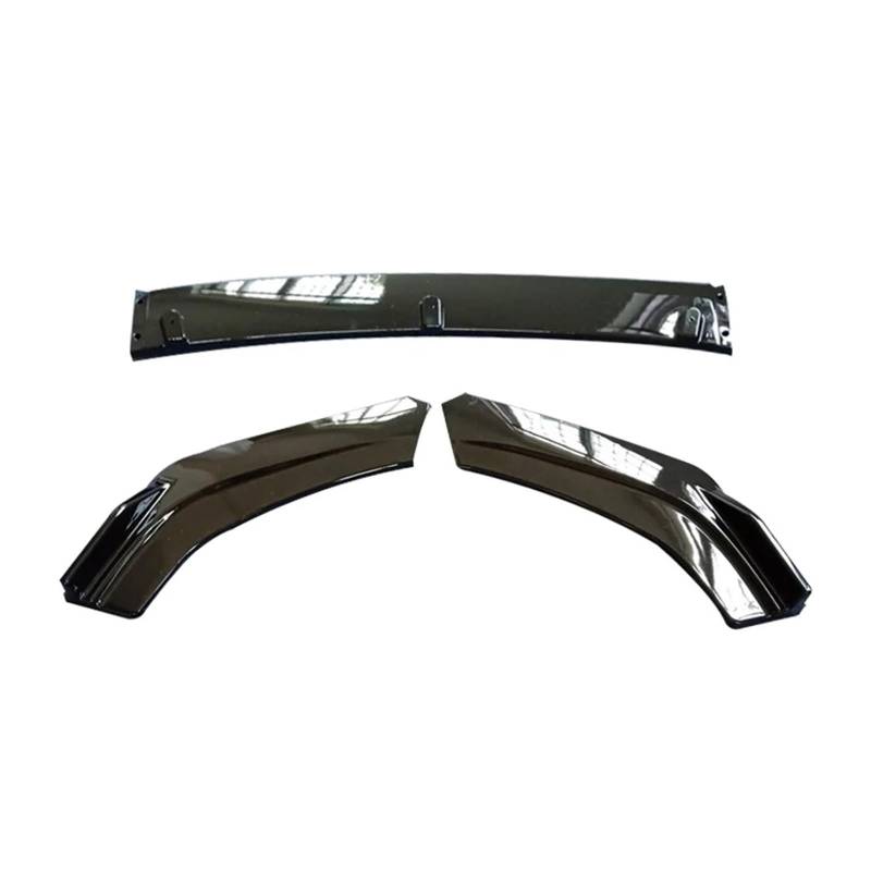 Front Spoiler Lippe Für Lancer EX Für Evo 2013 2014 2015 2016 Frontschürze Spoiler Schutzplatte Lip Body Kit Carbon Oberfläche Auto Dekorative Streifen Kinn Schaufel Auto Spoilerlippe(Gloss Black) von NCTPICLC
