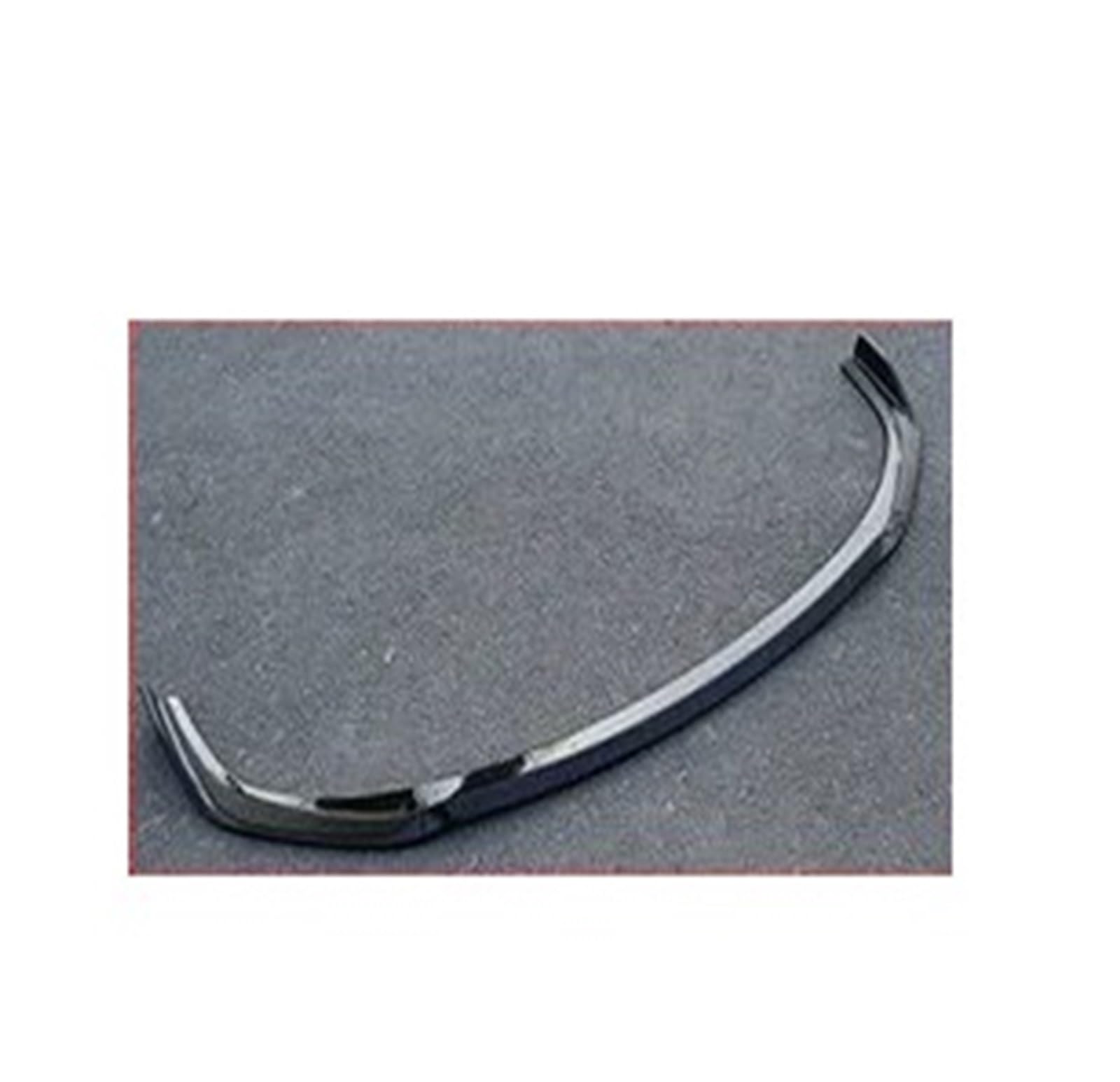 Front Spoiler Lippe Für Mazda 3 Limousine 2020 2021 2022 2023 Front Lip Bumper Spoiler Typ Für MS Körper Kit Splitter Dekorative Streifen Auto Spoilerlippe(Gloss Black) von NCTPICLC