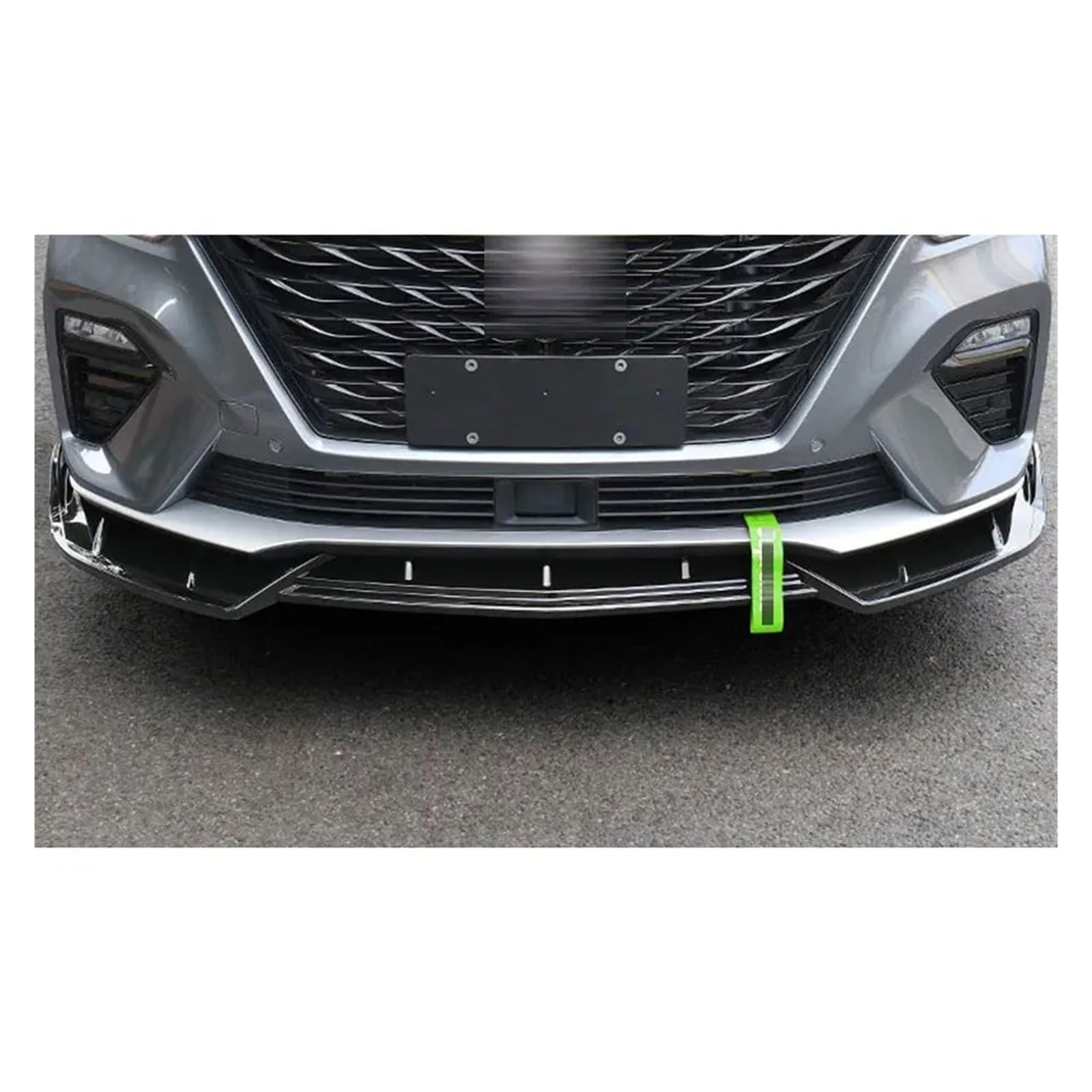 Front Spoiler Lippe Für RX5 Für Morris Für Garagen RX5 2020 2022 2023 Frontschürze Spoiler Vorne Röcke Splitter Auto Körper Kit Zubehör Auto Spoilerlippe(Glossy Black) von NCTPICLC
