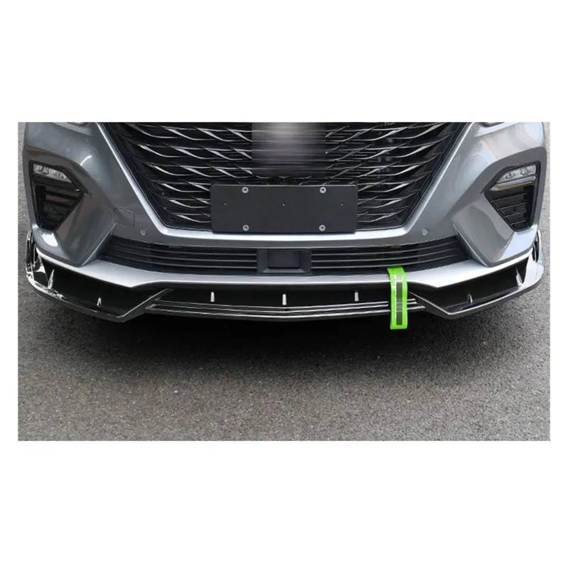 Front Spoiler Lippe Für RX5 Für Morris Für Garagen RX5 2020 2022 2023 Frontschürze Spoiler Vorne Röcke Splitter Auto Körper Kit Zubehör Auto Spoilerlippe(Glossy Black) von NCTPICLC