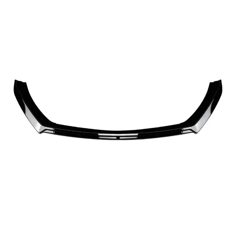 Front Spoiler Lippe Für Sitz Für Leon MK 3,5 2017 2018 2019 Auto MK 3,5 Zubehör Frontschürze Lip Spoiler Splitter Diffusor Glänzend Schwarz Body Kits Abdeckung Auto Spoilerlippe(Glossy Black) von NCTPICLC