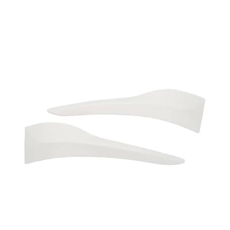 Front Spoiler Lippe Für Tesla Für Modell Y 2021 2022 2023 Front Stoßstange Anti-Kollision Streifen Vorne Bar Ecke Crash Schutzhülle TPE Trim Auto Zubehör Auto Spoilerlippe(Weiß) von NCTPICLC