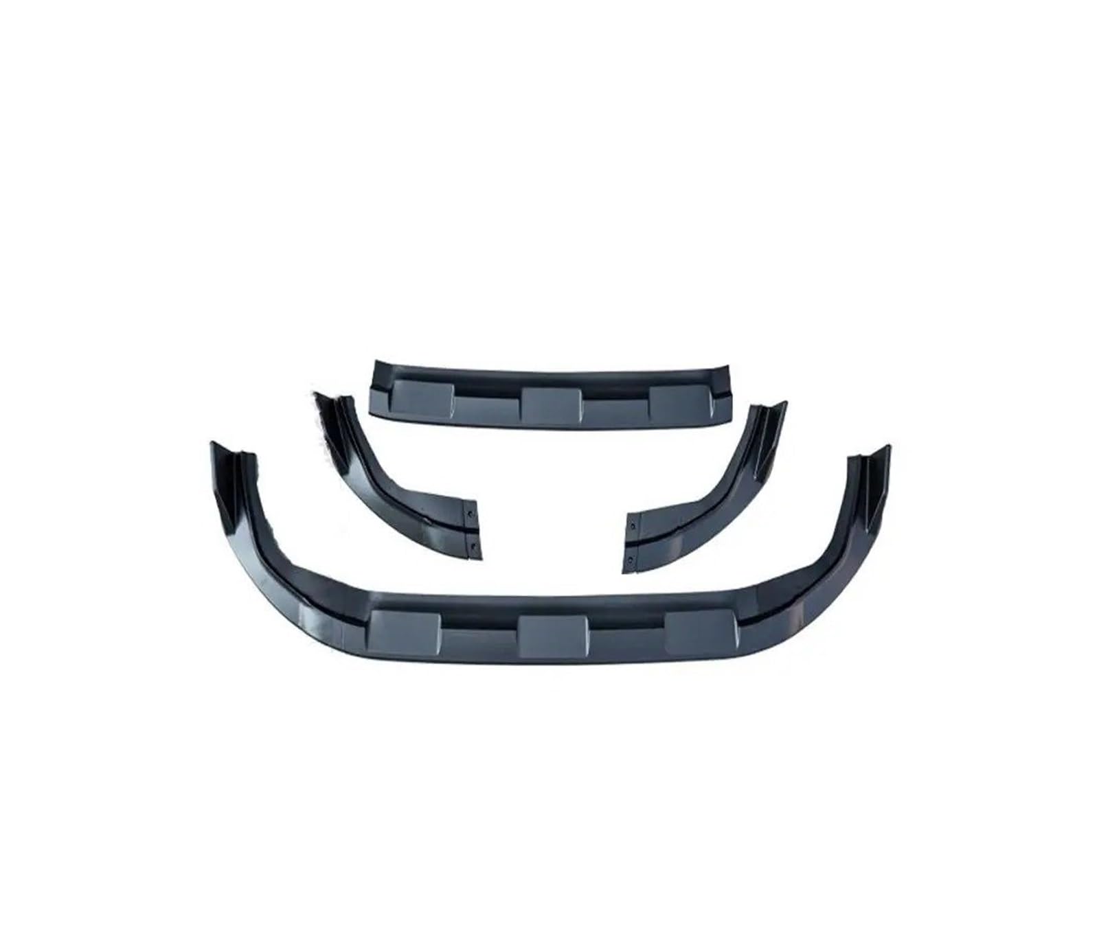 Front Spoiler Lippe Für Toyota Für RAV4 2019 2020 2021 Frontschürze Lippe Kinn Tuning Zubehör Splitter Körper Kit Spoiler Deflektor Auto Spoilerlippe(Matt-schwarz) von NCTPICLC