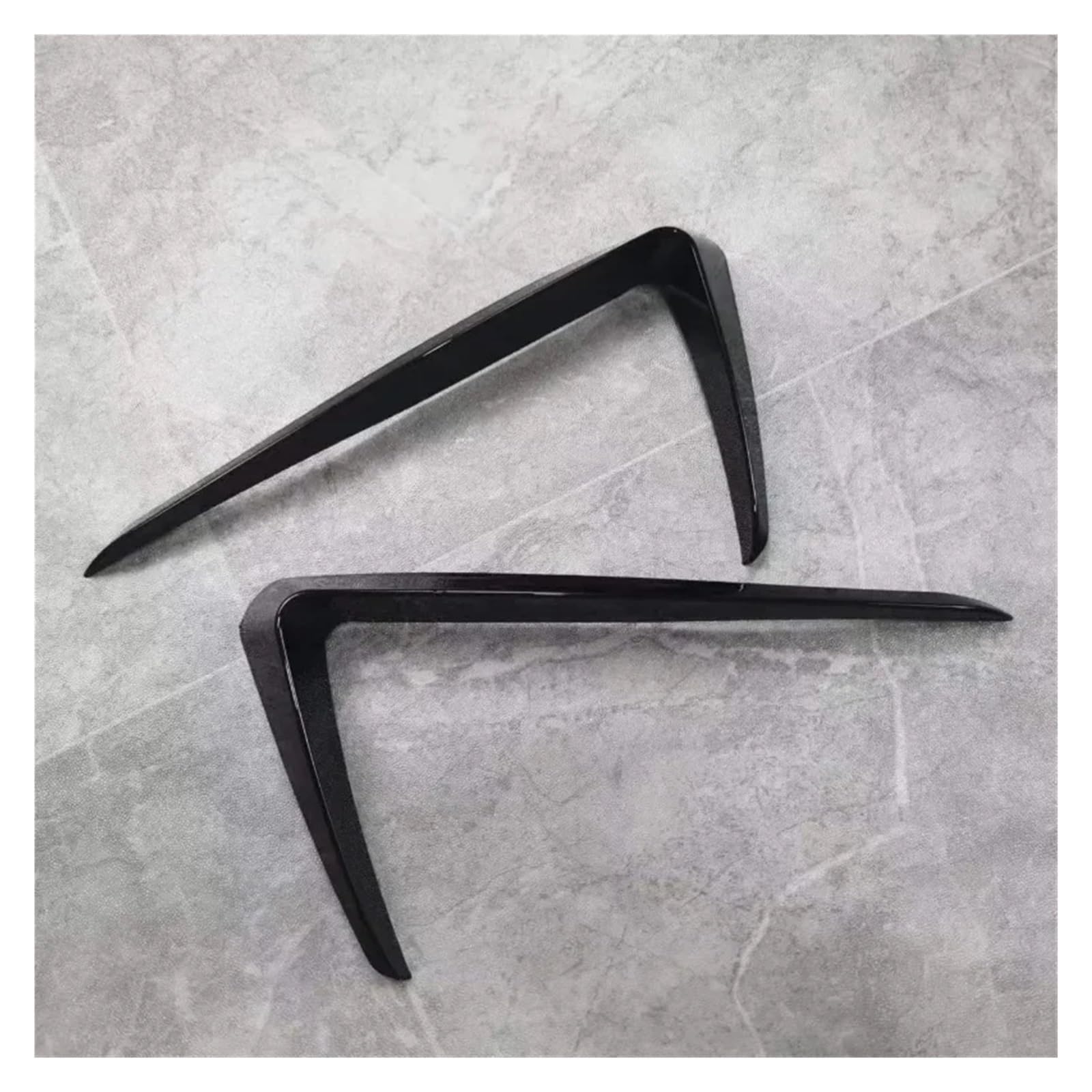 Front Spoiler Lippe Für VW Für GOLF 7 MK7 Für GTi 2013-2016 Schwarz Front Stoßstange Splitter Nebel Licht Abdeckung Air Vent Trim Klappe Canards Körper Kit Auto Zubehör Auto Spoilerlippe(L And R Upper Front Spoiler Lippe Für VW Für GOLF 7 MK7 Für GTi 2013-2016 Schwarz Front Stoßstange Splitter Nebel Licht Abdeckung Air Vent Trim Klappe Canards Körper Kit Auto Zubehör Auto Spoilerlippe(L And R Upper von NCTPICLC