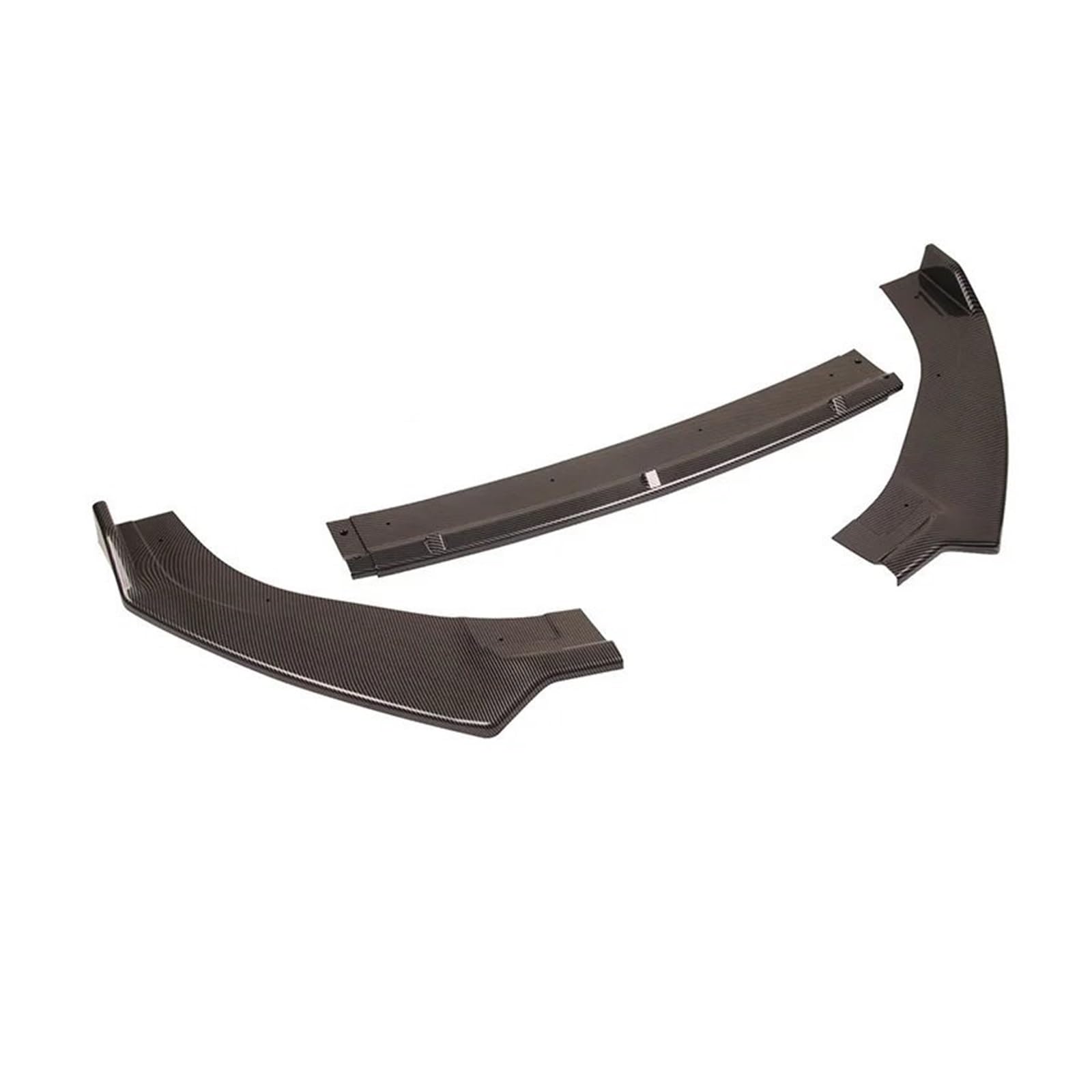 Front Spoiler Lippe Für VW Für Golf 7 7,5 MK7 MK 7,5 Für GTI Für GTD R Für Linie 2012-2020 Front Stoßstange Splitter Lip Diffusor Körper Kit Spoiler Schutz Auto Spoilerlippe(Gloss Black) von NCTPICLC
