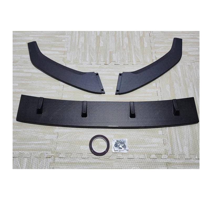 Front Spoiler Lippe Für VW Für Golf 7 7,5 MK7 MK7.5 Für GTI Für GTD R Für Linie 2013-2020 Auto Vordere Stoßstange Lip Spoiler Splitter Diffusor Schutz Körper Kits Auto Spoilerlippe(7 Carbon Look) von NCTPICLC