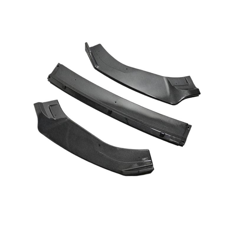 Front Spoiler Lippe Für VW Für Golf 7 MK7 Für GTI Für GTD Für GTE R Für Linie 2013–2016 Schutzabdeckung Deflektor Schutz Frontstoßstange Splitter Lippendiffusor Spoiler Auto Spoilerlippe(Carbon Look) von NCTPICLC