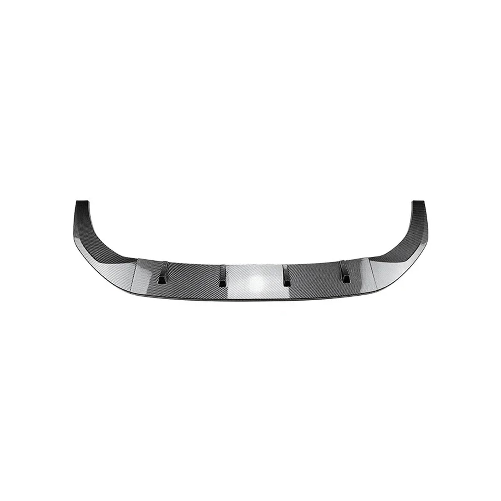 Front Spoiler Lippe Für VW Für Golf 7 MK7 Für GTI R Für 2013-2016 Auto Frontschürze Spoiler Lip Untere Schutz Platte Splitter Bord Klinge Diffusor Auto Teile Auto Spoilerlippe(Carbon Look) von NCTPICLC