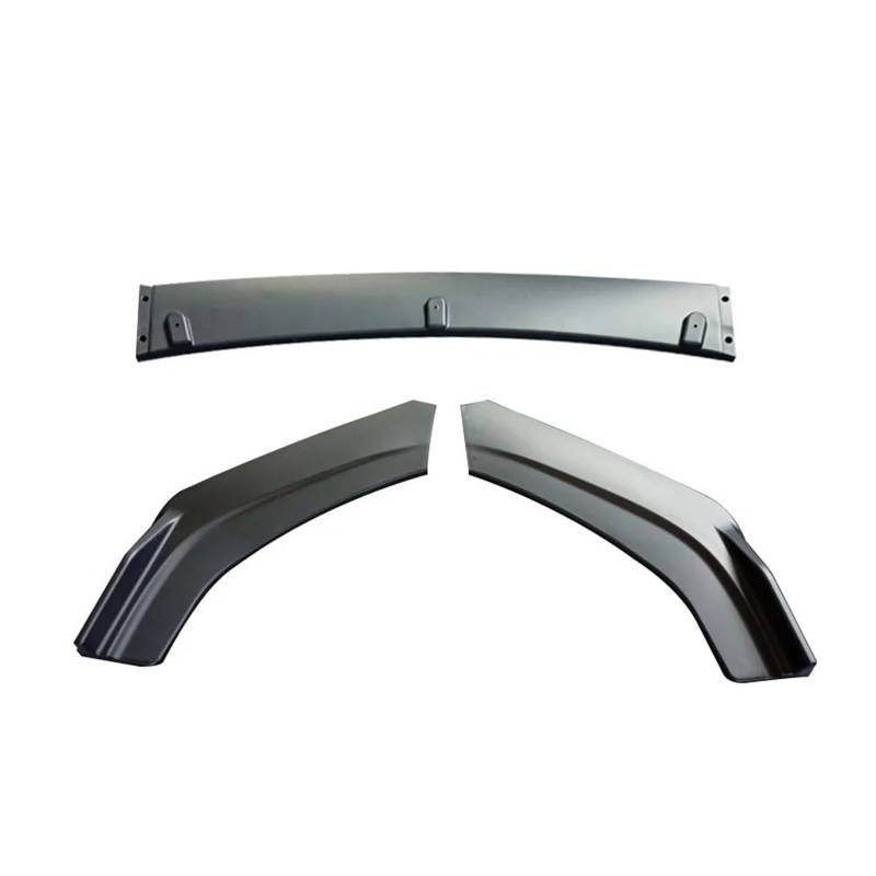 Front Spoiler Lippe Für VW Für Scirocco R 2009 10 11 12 13 2014 Frontstoßstange Spoiler Schutzplatte Lippensplitter Body Kit Carbon Oberfläche Zierleiste Schaufel Auto Spoilerlippe(Matt Black) von NCTPICLC