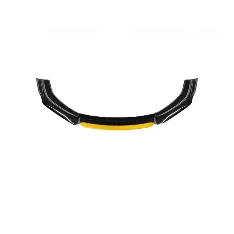 Front Spoiler Lippe Neue Auto Stoßstange Vorne Schaufel Universal Modifikation Dekoration Auto Front Chassis Anti-kollision Streifen Front Lip Zubehör Auto Spoilerlippe(E) von NCTPICLC