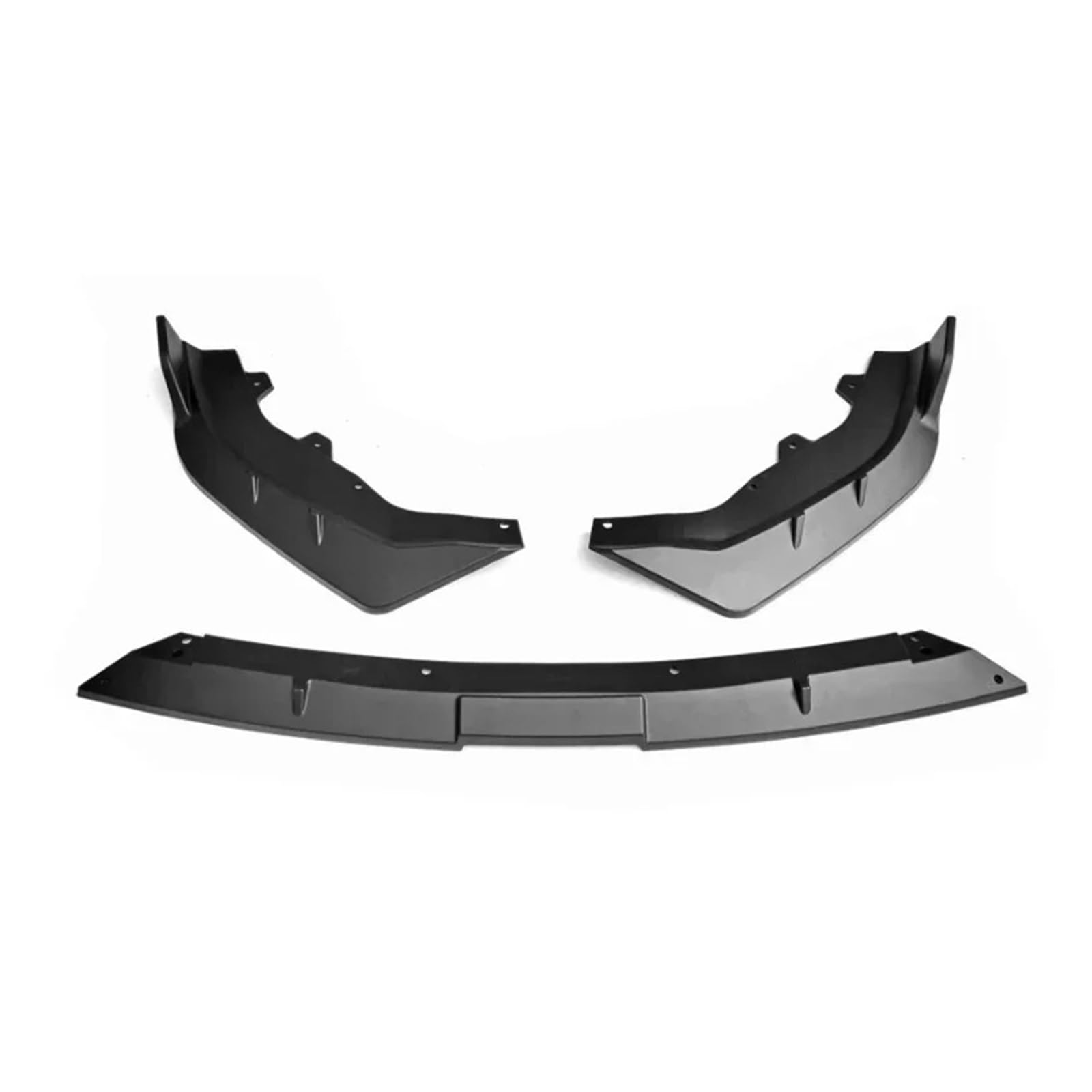 Front Spoiler Lippe Splitter Frontschürze Spoiler Röcke Lip Carbon Oberfläche Körper Kit Zubehör Für CHANGAN Für Uni-V Für UNIV 2022 2023 Auto Spoilerlippe(Y Matt Black) von NCTPICLC
