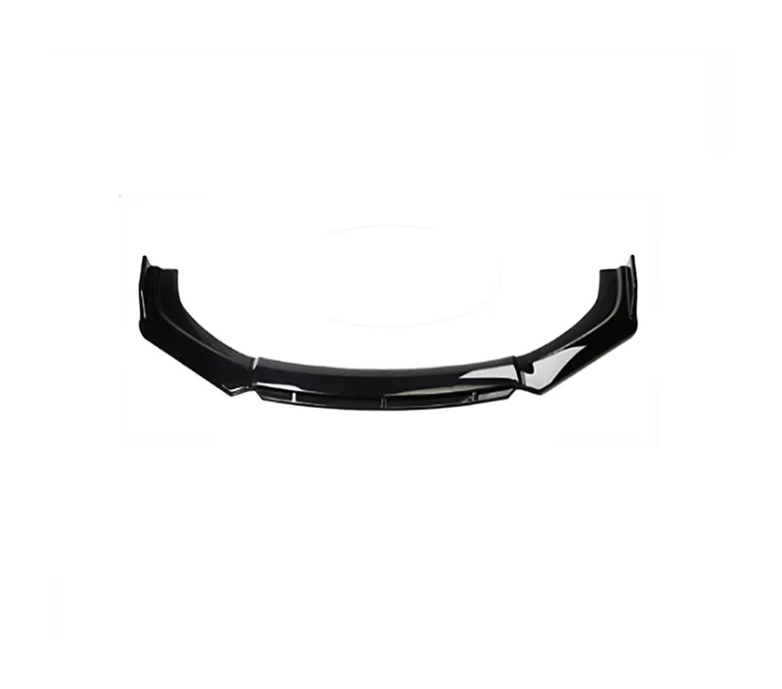 Front Spoiler Lippe Universal Für A3 Für A4 Für A6 Q3 S3 S4 S6 B6 B7 B8 B8.5 Zubehör Limousine Frontschürze Lippe Kinn Spoiler Splitter Diffusor Bodykit Auto Spoilerlippe(Glossy Black) von NCTPICLC