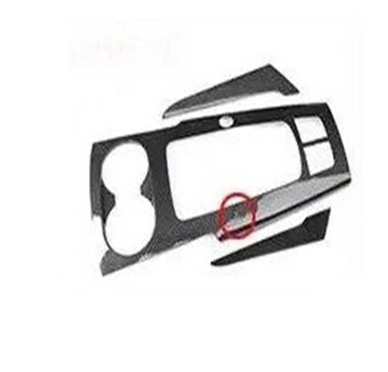 Interieur Dekor 3PCS LHD Und RHD Für A3 8V S3 RS3 Carbon Faser 2014-2018 Auto Interior Center Konsole Getriebe Shift Panel Trim Abdeckung Zubehör Auto Interieur ZubeAhör(Lhd,Type A) von NCTPICLC