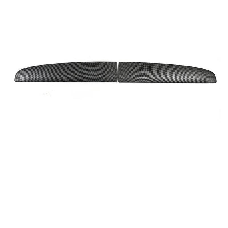 Interieur Dekor Armaturenbrett-Abdeckung Für Tesla Für Modell 3 Für Highland 2024 Armaturenbrett-Vorderstreifen-Abdeckung Wrap ABS-Panel-Trim-Innendekorationsschutz Auto Interieur ZubeAhör(2pcs Matte von NCTPICLC