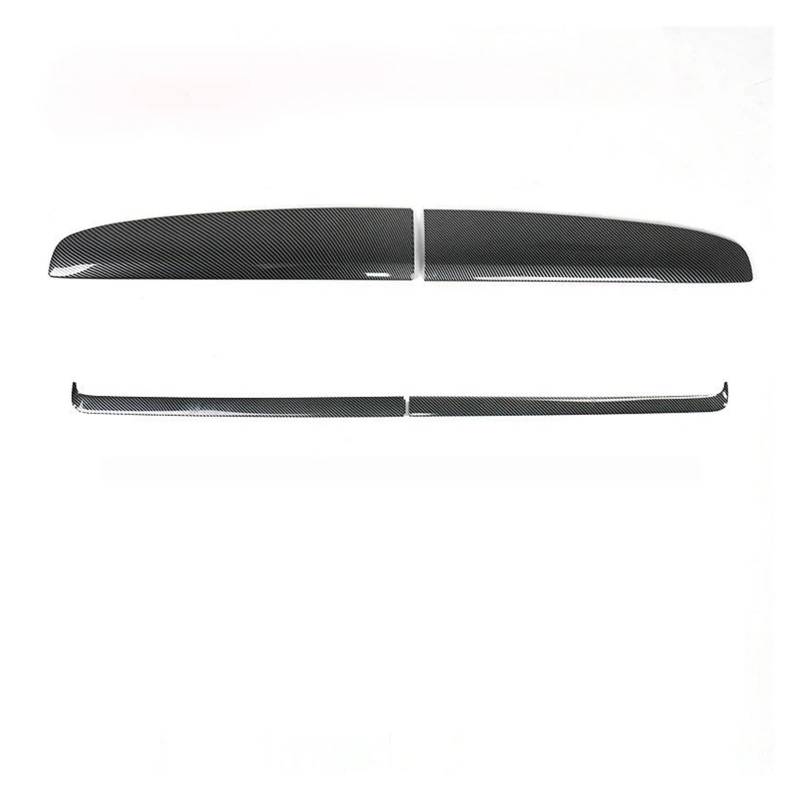 Interieur Dekor Armaturenbrett-Abdeckung Für Tesla Für Modell 3 Für Highland 2024 Armaturenbrett-Vorderstreifen-Abdeckung Wrap ABS-Panel-Trim-Innendekorationsschutz Auto Interieur ZubeAhör(4pcs Bright von NCTPICLC