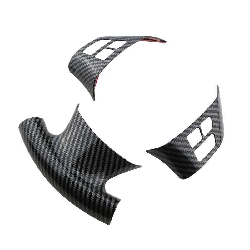 Interieur Dekor Für 1 3 Serie E87 E90 E92 E93 2005-2012 Carbon Faser Stil Lenkrad Glänzende Abdeckung Dekorative Lenkrad Patch Auto Interieur ZubeAhör von NCTPICLC