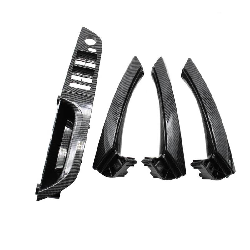 Interieur Dekor Für 3er E90 E91 316 318 320 325 328 2004-08 09 10 11 2012 LHD Linkslenker Carbonfaser-Innentürgriff Armlehnenverkleidung Vollständiger Satz Auto Interieur ZubeAhör(37.5 Low-end Set) von NCTPICLC